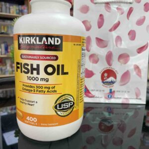 Dầu Cá Omega 3 Kirkland Signature Fish Oil 1000mg