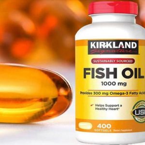 REVIEW viên dầu cá Kirkland Signature Fish Oil 