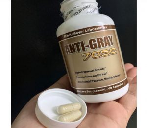 Thành phần viên uống trị tóc bạc sớm Anti Gray 7050