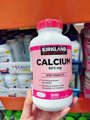 REVIEW viên uống Canxi Kirkland Calcium 600mg + D3