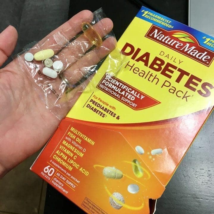 Thành phần của Diabetes Health Pack 60 packets