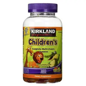 Kẹo dẻo dinh dưỡng cho bé Kirkland Signature Children's Complete Multivitamin Gummies