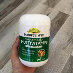 Vitamin tổng hợp Nature's Way Complete Daily Multivitamin của Úc 2