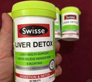 Viên uống giải độc Gan Swisse Liver Detox 60 viên của Úc