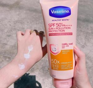 REVIEW lotion chăm sóc thể Vaseline 50x Thái Lan