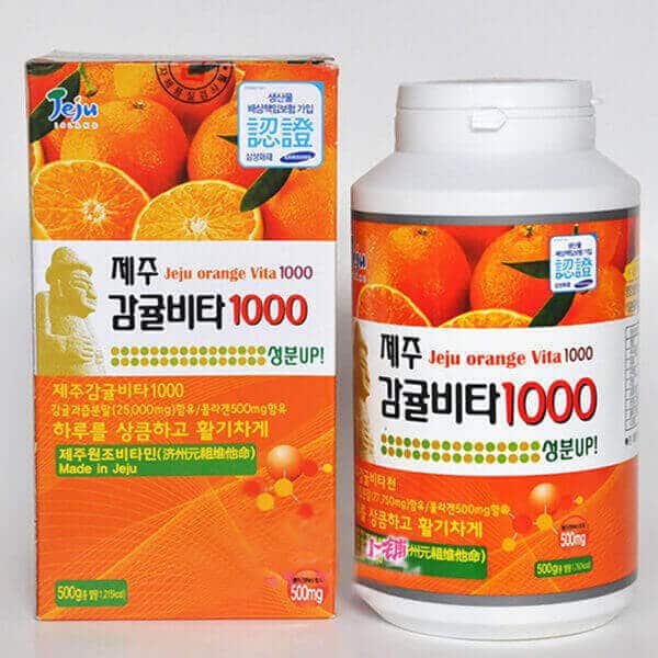 Tác dụng và công dụng của vitamin C Jeju cho sức khỏe?
