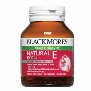 Vitamin E Tự Nhiên Blackmores Natural E 1000IU 1