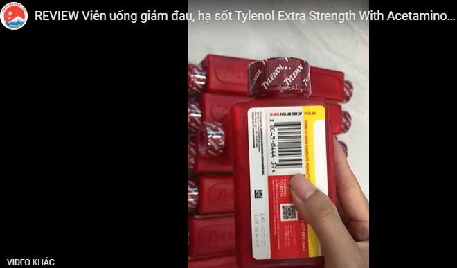 Thuốc Tylenol 500mg của Mỹ chính hãng mua ở đâu? Giá bao nhiêu?