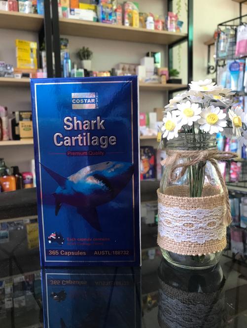 Công dụng sụn cá mập xanh Shark Costar 750mg (365 viên)