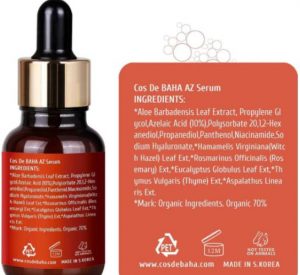 Serum Baha màu đỏ (Azelaic Acid 10%) 