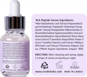 Serum Baha màu tím ( M.A Peptide)