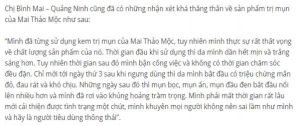 Mai Thảo Mộc REVIEW 