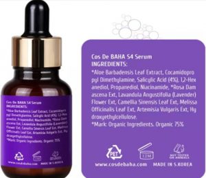 S4 Salicylic Acid BHA 4% Serum