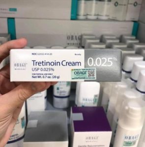 Hướng dẫn sử dụng Obagi Tretinoin 0.025 Cream