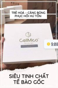 Cách dùng tinh chất tế bào gốc Cellmico