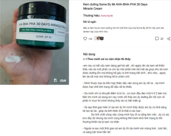 Review kem dưỡng trị mụn Some By Mi AHA-BHA-PHA 30 Days