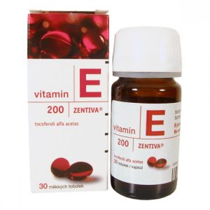 Vitamin E Đỏ Zentiva 200mg Nga (30 viên) 1