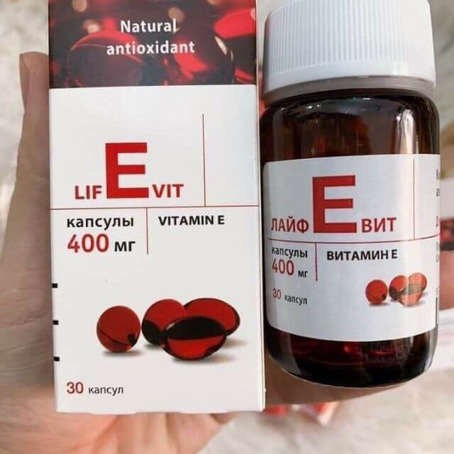 Hướng dẫn sử dụng viên uống Natural Antioxidant Vitamin E