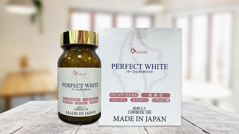 Công dụng của viên uống trị nám làm trắng da Perfect White