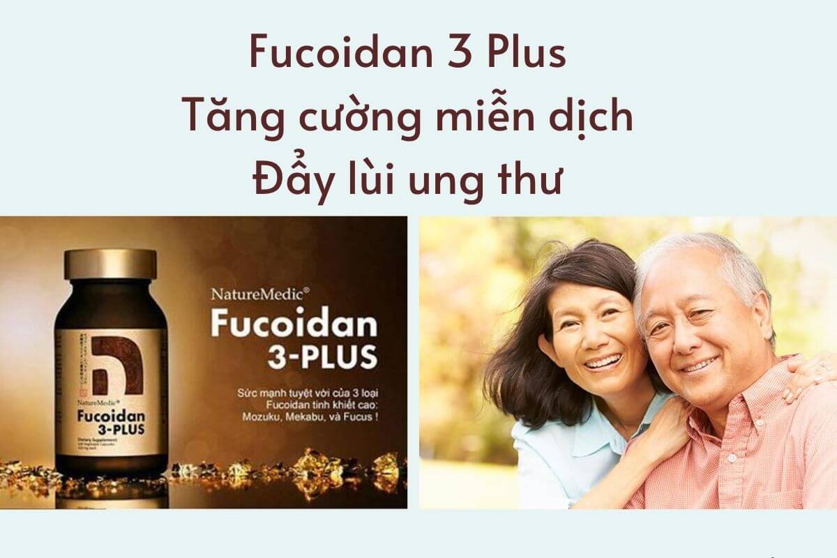 Viên Uống Fucoidan 3-Plus NatureMedic Hỗ Trợ Điều Trị Ung Thư 2