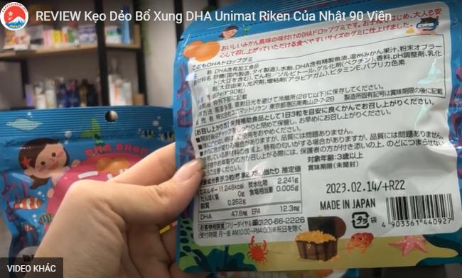 Kẹo dẻo DHA của Nhật giá bao nhiêu? Mua ở đâu?