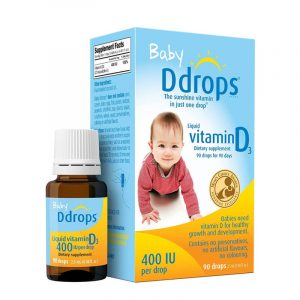 Baby Ddrops Vitamin D3 400IU Của Mỹ 90 Giọt 1
