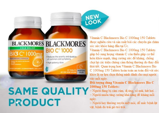 Blackmores Bio C 1000mg 