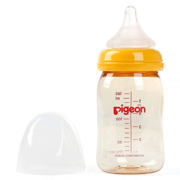 Bình Sữa Pigeon Nội Địa Nhật Cổ Rộng 160ml 240ml 2