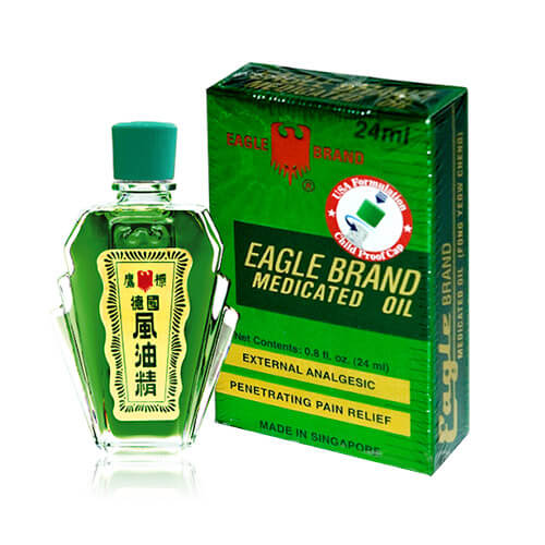 Dầu Gió Xanh Mỹ Eagle Brand Medicated Oil 24ml - XACHTAYNHAT.NET