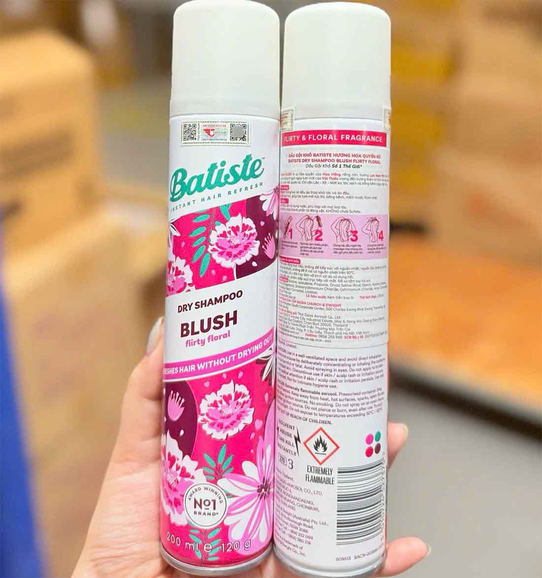 Dầu Gội Khô Batiste 1