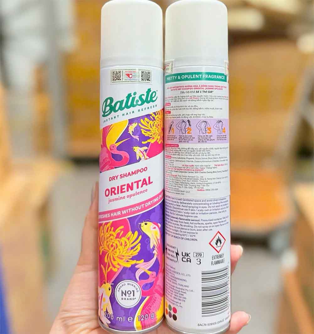 Dầu Gội Khô Batiste oriental