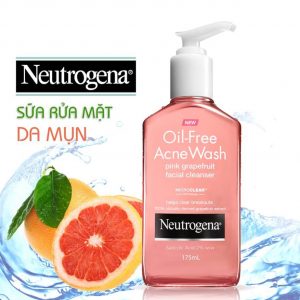 Sữa Rữa Mặt Kiềm Dầu Neutrogena Oil Free Acne Wash 150ml 3