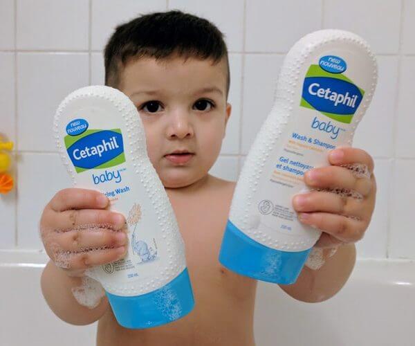 Công dụng của sữa tắm dưỡng ẩm da cho bé Cetaphil Baby