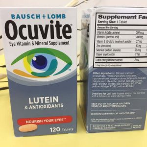 Thành phần của Ocuvite Lutein