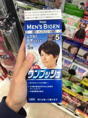 Công dụng của thuốc nhuộm tóc Bigen Nhật Bản phủ bạc