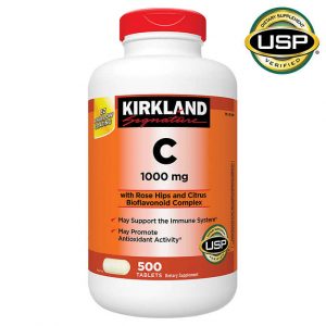 Viên Uống Vitamin C 1000mg Kirkland 500 Viên Của Mỹ