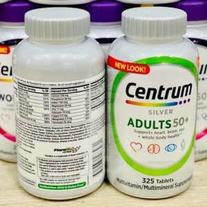 Công dụng của vitamin tổng hợp Centrum Silver Adults 50+ 325 viên 