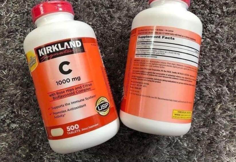 Viên Uống Vitamin C 1000mg Kirkland 500 Viên Của Mỹ 1