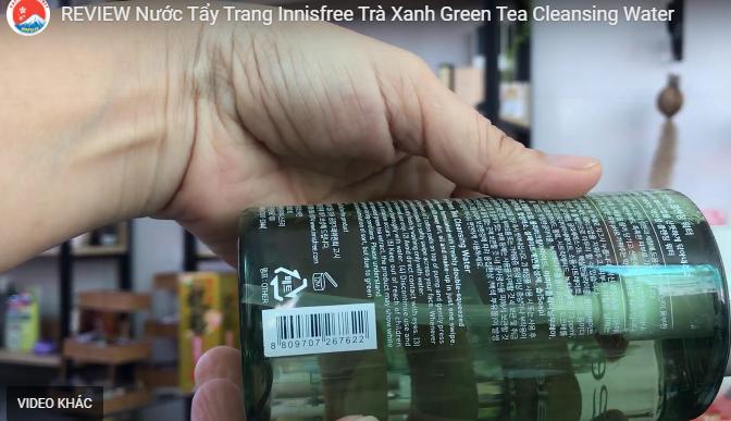 Nước tẩy trang Innisfree chính hãng giá bao nhiêu? Mua ở đâu?