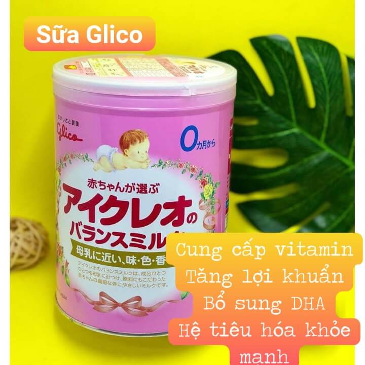 Công dụng của sữa Glico số 0