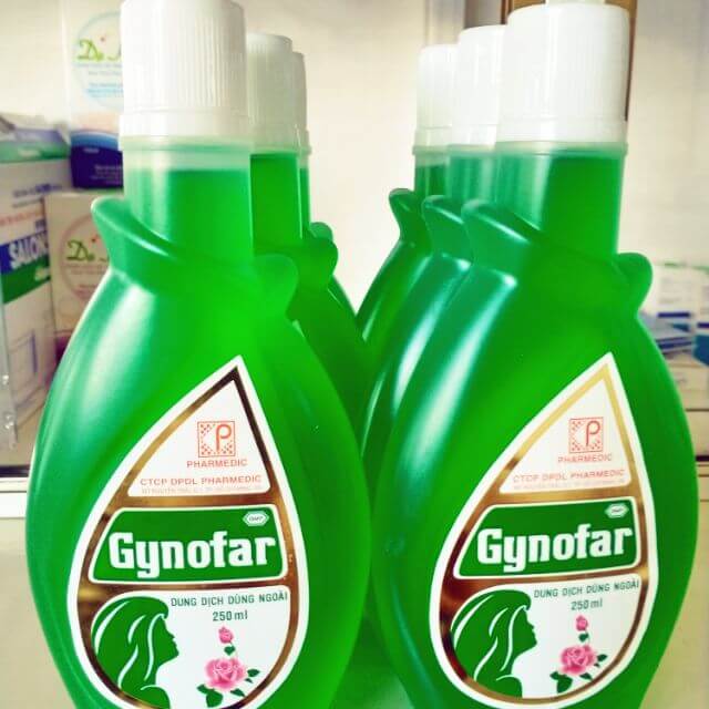 Thành phần của dung dịch vệ sinh phụ nữ Gynofar