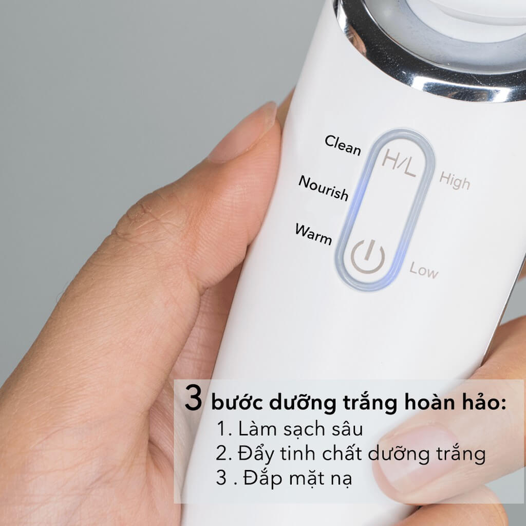 Công dụng Halio máy đẩy tinh chất