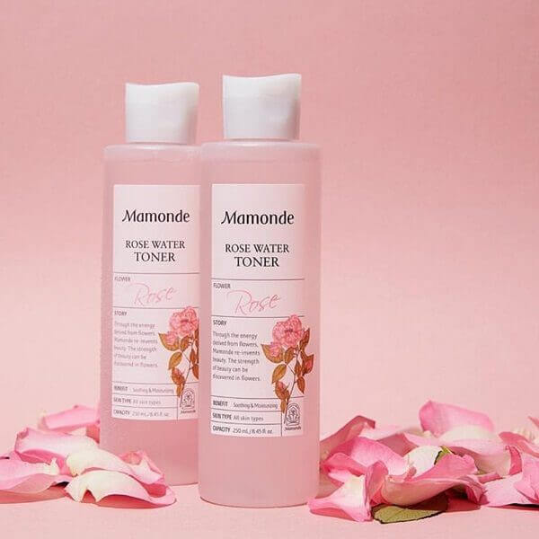 Toner Mamonde Rose Water hoa hồng