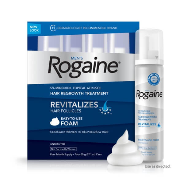 Thuốc chống rụng tóc, trị hói đầu Rogaine Minoxidil 5%