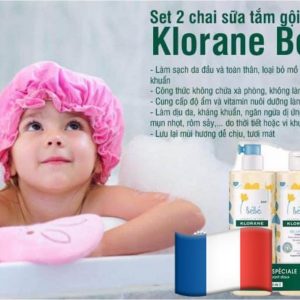 Công dụng của bộ sữa tắm gội cho bé Klorane BeBe