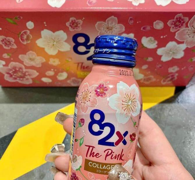Nước Uống Collagen 82X The Pink Hộp 10 Chai 4