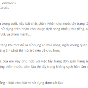 REVIEW Nước Tẩy Trang Centifolia Rau Má 7