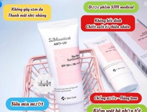 Công dụng của kem chống nắng Skin Care SJM Medical
