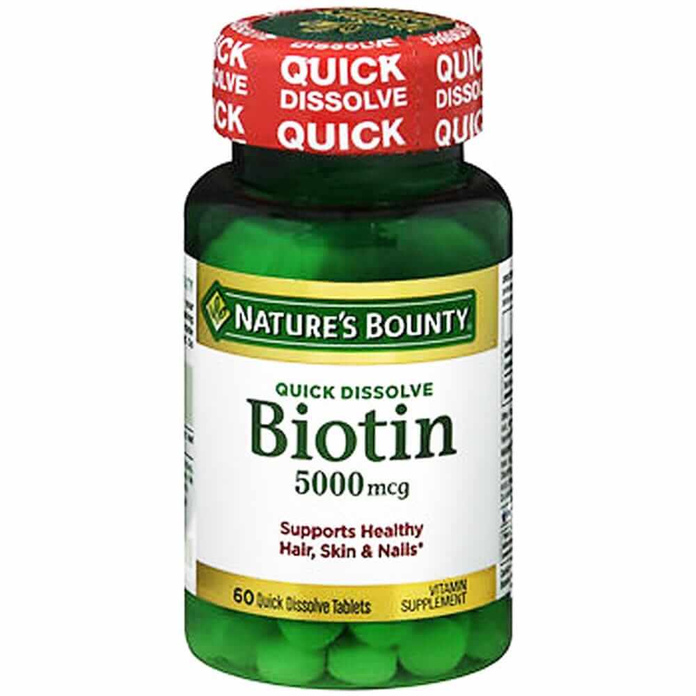 Viên mọc tóc Biotin Nature's Bounty 