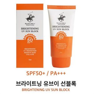 Beverly Hills Polo Club Brightening UV Sun Block SPF 50+/PA+++ (màu cam)